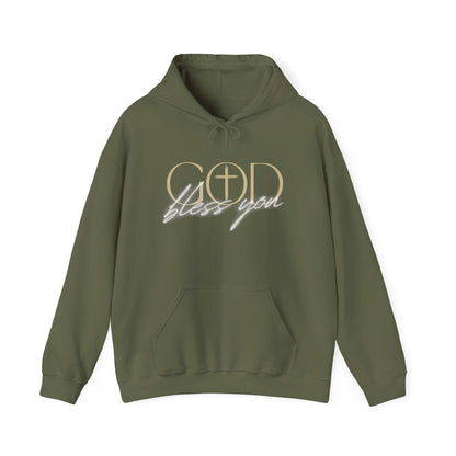 God Bless You Unisex Hooded Sweatshirt