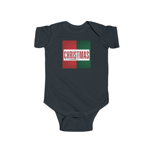 Merry Christmas Infant Fine Jersey Bodysuit