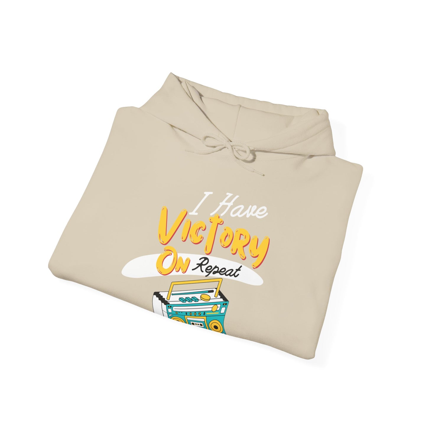 Victory on Repeat Hooded Sweatshirt