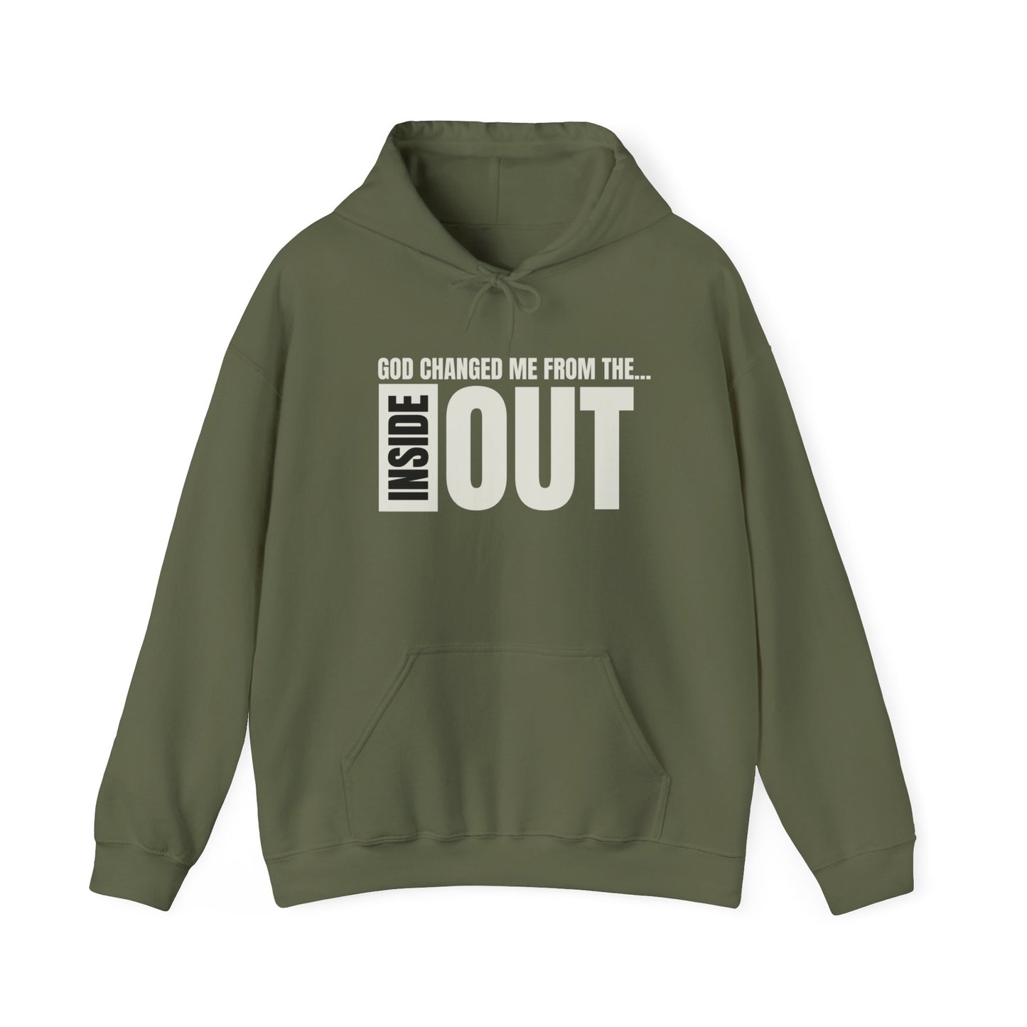 Inside Out Unisex Hooded Sweatshirt