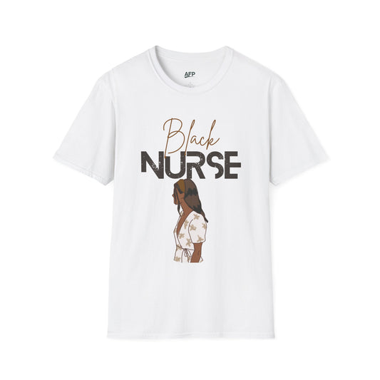 Black Nurse soft style T-Shirt