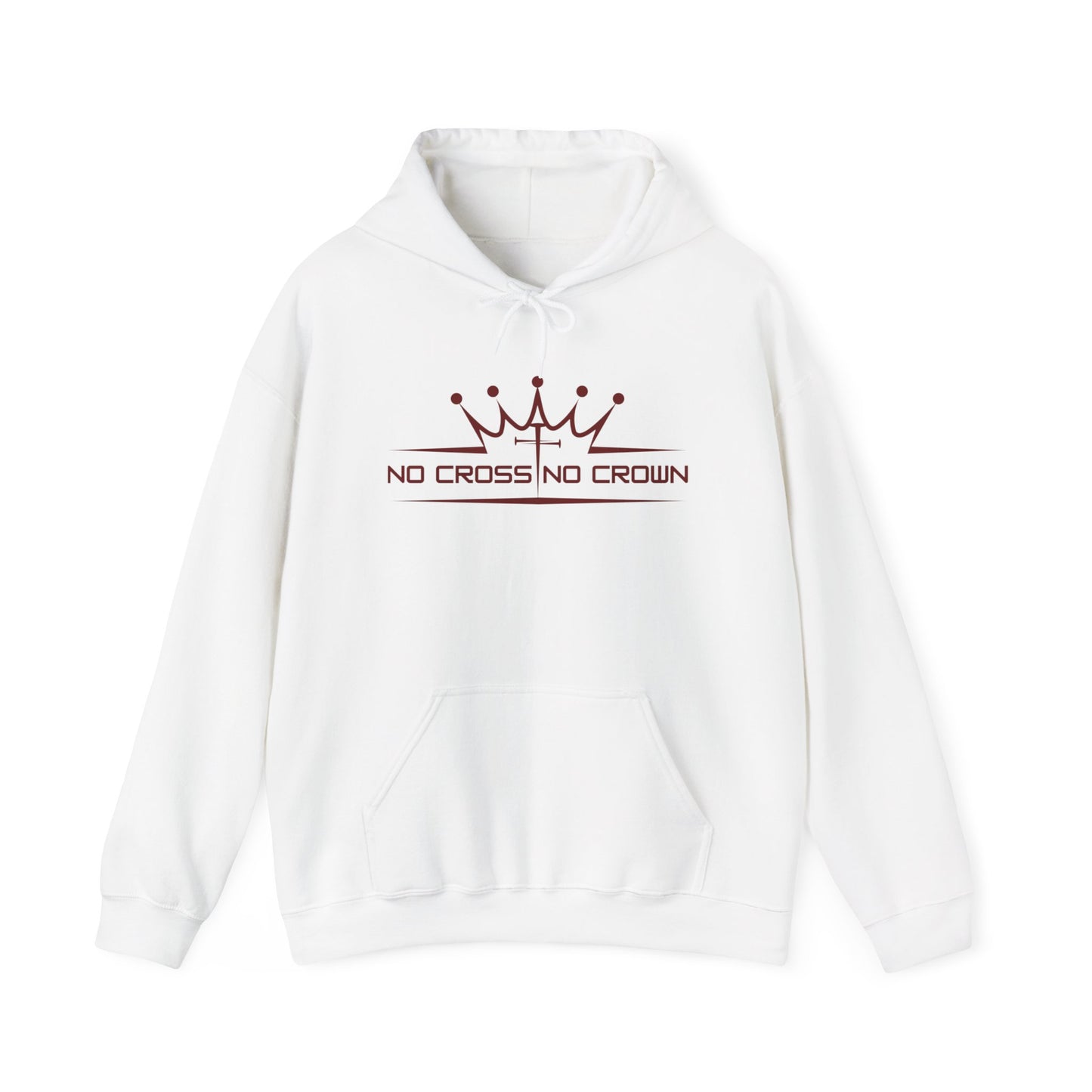 No Cross No Crown II. Unisex Hooded Sweatshirt